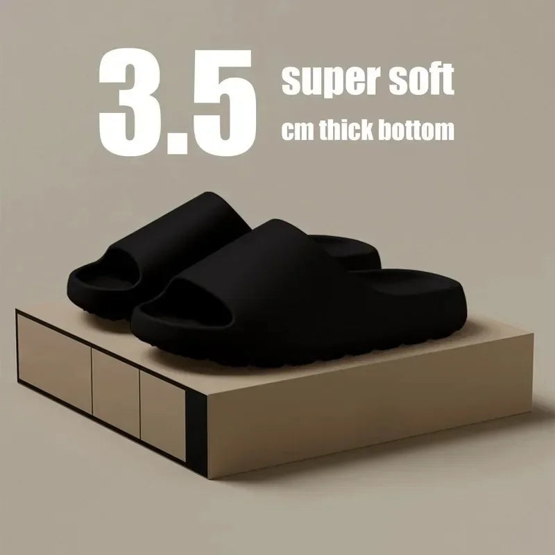 Hot Coconut Slippers Cloud Thick-soled